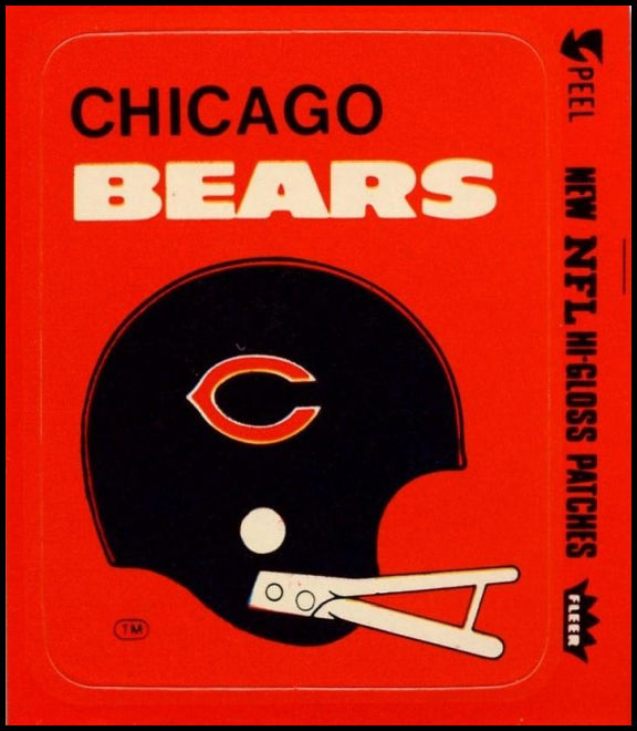 Chicago Bears Helmet VAR